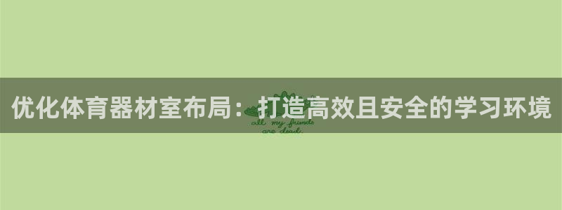 极悦平台和蓝狮平台区别大吗：优化体育器材室布局：打造