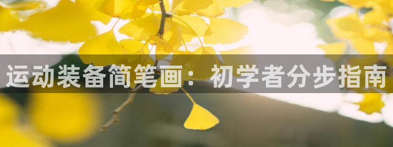 极悦平台app二维码怎么弄到桌面：运动装备简笔画：初