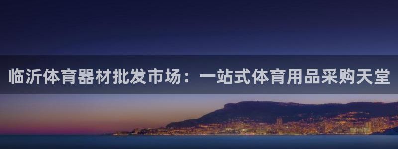 极悦平台注册资金多少亿：临沂体育器材批发市场：一站式