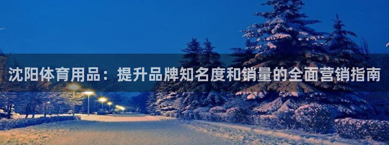 极悦官网旗舰店是正品吗：沈阳体育用品：提升品牌知名度