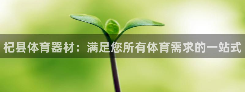 极悦平台官网登录网址是多少：杞县体育器材：满足您所有