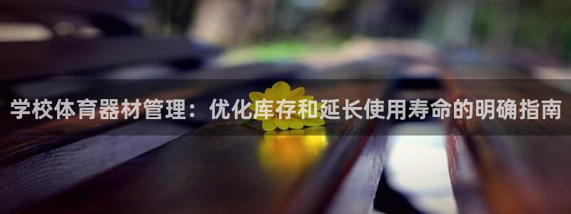 极悦平台用户反馈和反馈的区别：学校体育器材管理：优化库存和延